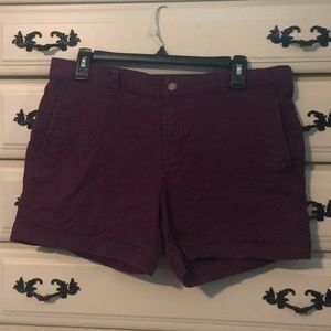 Plum Girlfriend Gap Shorts